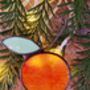 Glass Clementine Christmas Ornaments Keepsake, thumbnail 1 of 7