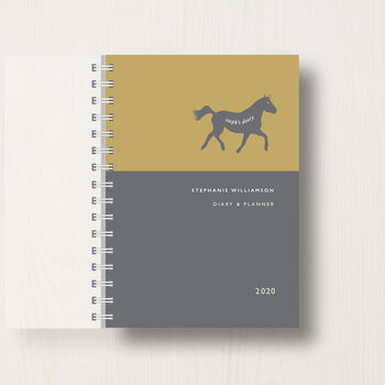 Personalised 2023 Diary For Horse Lovers, 9 of 10