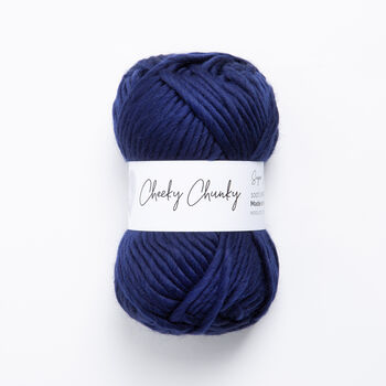 Cheeky Chunky Merino Wool Yarn 100g Ball, 8 of 12