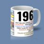 Personalised 60th Birthday Gift Mug Of 1964 Music, thumbnail 4 of 6