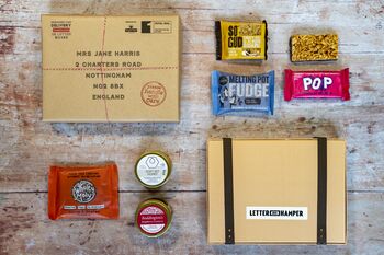 Personalised Luxury Gluten Free Letter Box Hamper, 3 of 9
