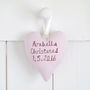 Personalised Hanging Heart Christening Gift, thumbnail 4 of 12