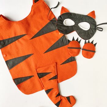 Felt Tiger Costume For Children And Adults, 10 of 12
