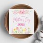 Mothers Day Bsl British Sign Language Card Wildflowers, thumbnail 1 of 2