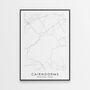 Cairngorms National Park Map Print, thumbnail 1 of 3