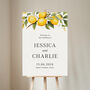 Sicily Personalised Wedding Welcome Sign, thumbnail 2 of 4