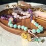 Zodiac And Evil Eye Mala Bead Necklace, thumbnail 4 of 7