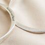 Personalised Hammered Sterling Silver Bangle, thumbnail 2 of 10