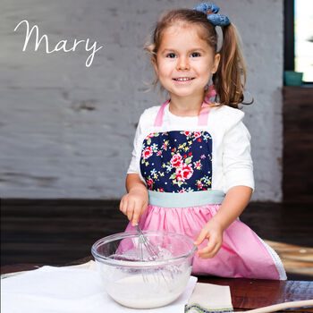 Aprons For Girls, Personalised Aprons And Chef Hats, 10 of 12