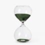 Pols Potten Sandglass Timer With Green Sand, thumbnail 3 of 3