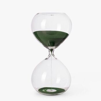 Pols Potten Sandglass Timer With Green Sand, 3 of 3