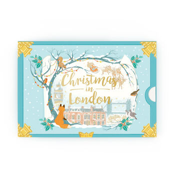 Christmas In London Music Box Card, 3 of 5