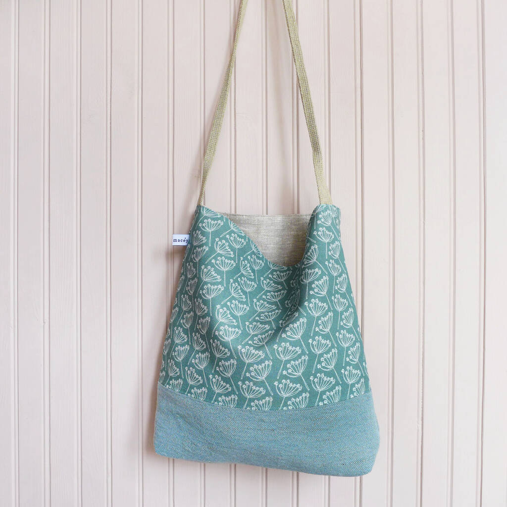 Floral Cow Parsley Day Bag, 1 of 4