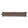 Luxury Wool Effect Door Draught Excluder Antique Brown, thumbnail 3 of 5