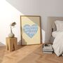 Always Tired Bedroom Quote Print, thumbnail 1 of 3