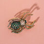Crystal Spider Brooch, thumbnail 1 of 2