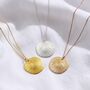 Large Sand Dollar Necklace, thumbnail 5 of 9