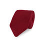 Wedding Handmade Polyester Knitted Pocket Square In Burgundy Red, thumbnail 3 of 5