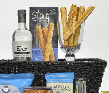 Scottish Gin And Treats Hamper, 3 of 4