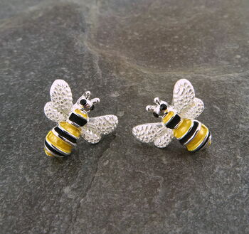 Bee Stud Earrings, 2 of 4