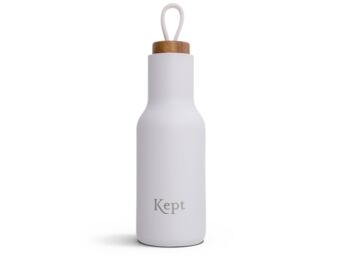 Kept Chalk Reusable Stainless Steel Water Bottle, 2 of 6