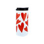 Hearts Valentine's Thermos Travel Flask, thumbnail 2 of 5