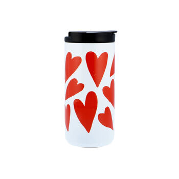 Hearts Valentine's Thermos Travel Flask, 2 of 5