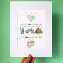 Personalised Together Print, thumbnail 3 of 4
