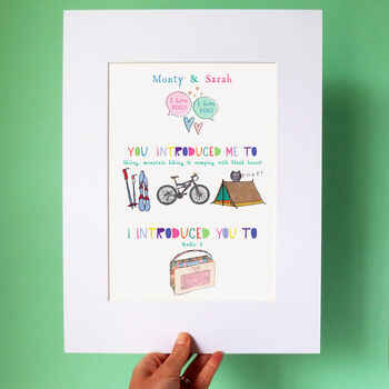 Personalised Together Print, 3 of 4