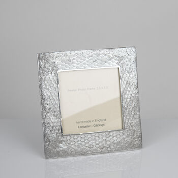 Waves Cast Pewter Photo Frame, 4 of 8