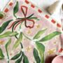 Luxury Christmas Mistletoe Tea Towel, thumbnail 6 of 7