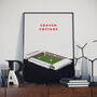 Craven Cottage Fulham Football Poster, thumbnail 1 of 4
