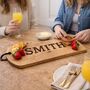 Personalised Family Surname Extra Long Serving Board, thumbnail 2 of 7