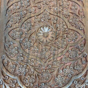 Wooden Floral Flower Carved Jewellery Box, 9 of 9