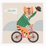 Personalised Name Dapper Day Out Children's Print, thumbnail 3 of 3