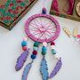 Personalised Make Your Own Dreamcatcher Craft Kit, thumbnail 1 of 11