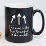 Best Dad In The World Black Mug With White Text, thumbnail 2 of 4