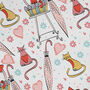 Cat Wrapping Paper Roll Or Folded V1, thumbnail 2 of 2