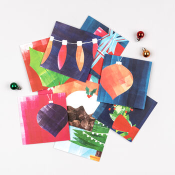 Pack Of 10 Festive Christmas Cards, 5 of 11