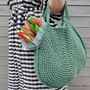 Parma Shopper Bag Chunky Cotton Crochet Kit, thumbnail 1 of 8