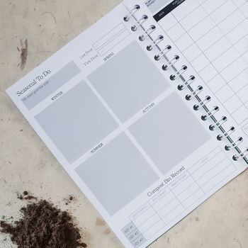 Gardening Log Book Annual Tracker, 4 of 9