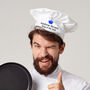 Personalised King Of The Grill Chef Hat, thumbnail 2 of 4
