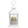 Personalised Christmas Deer White LED Lantern – Christmas Ornament, thumbnail 5 of 5
