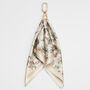 Into The Woods Scarf Bag Charm In Ivory, thumbnail 4 of 5