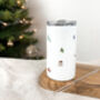Home For Christmas Personalised Tumbler, thumbnail 2 of 3
