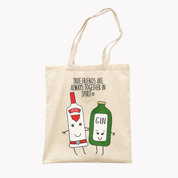 'Together In Spirits' Friendship Tote Bag, 2 of 2