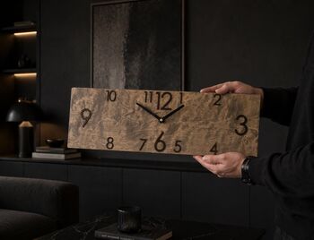 Bespoke Handcrafted Eight Colours Wall Clock, 3 of 10