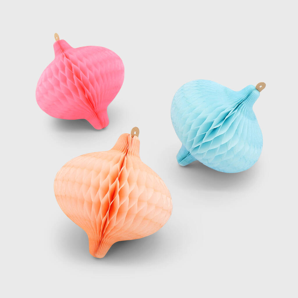 Onion Paper Decoration Set By Paper Dreams