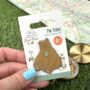 We're Going On A Bear Hunt | Bear Character Enamel Pin Badge, thumbnail 1 of 6