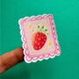 Illustrated Letterbox Garden Stamps Sticker Sheet, thumbnail 4 of 4